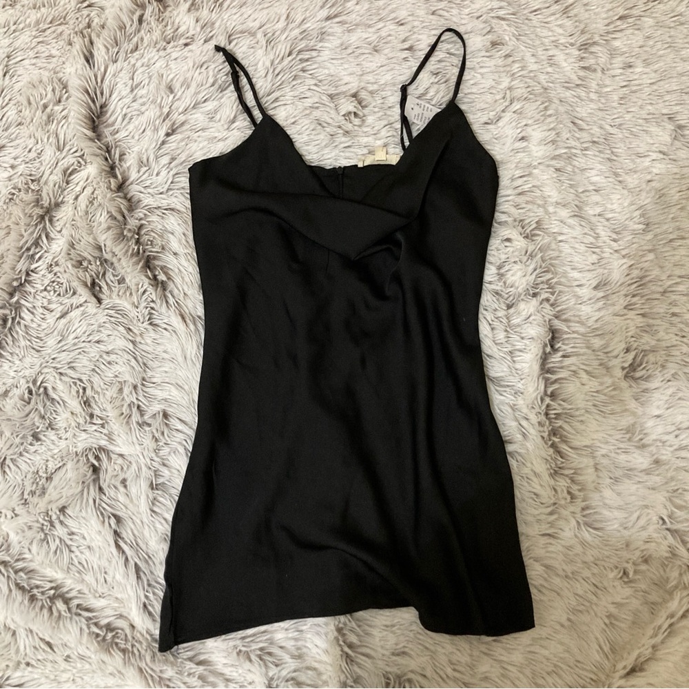 Small LA Hearts drop neck party dress